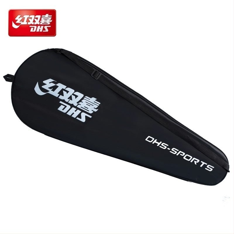 Комплект калъфи за ракета за бадминтон HDS Red Double Happiness – оригинална опаковка, полукалъф опции, подходящ за фитнес оборудване и чанти за бадминтон/тенис