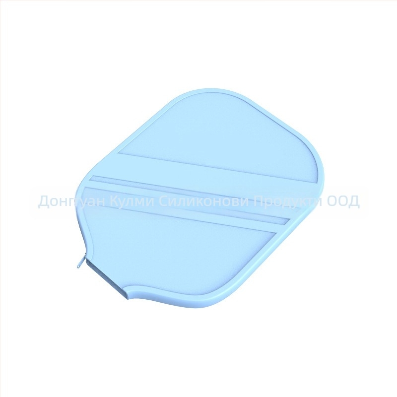 Силиконов предпазен калъф за ракетки с цип за тенис на маса