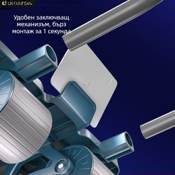 Lingxiang коремно колело с автоматично връщане и четири колела за домашна тренировка