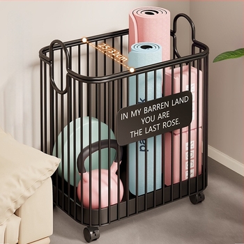 CHUOU съхранителна кошница, изработена от желязо-арт, модерен минималистичен стил, модел 2183283756273074944, подходяща за завивки, CD-та, чанти, книги и списания, кабели за слушалки и дрехи