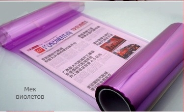 Лепенка за автомобилни фарове | Прозрачна филмова лента с променящ се цвят (хамелеон ефект) | Материал: Друг; Монтаж: Залепване; Шаблон: Както е показано на изображението