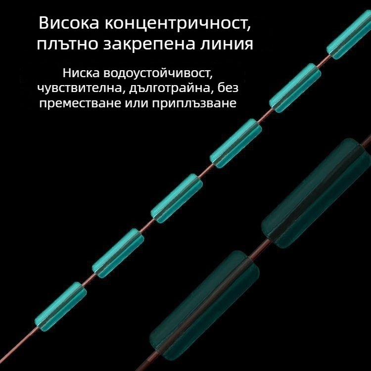 Силиконови мънини за риболов, висококачествени, 300 броя, пакет на едро