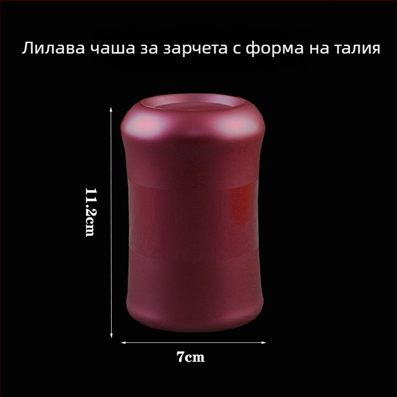 Шейкър за зарове за бар и KTV, PP пластмаса, стил филет, персонализирано лого, опаковка 100 бр.