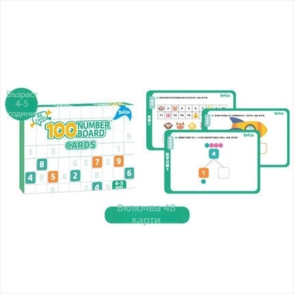 Yaofish магнитна дъска с числа 1–100 — Montessori стил математика, образователна играчка за деца 4–6 години, добавяне и изваждане, развива логическо мислене и координация ръка-око