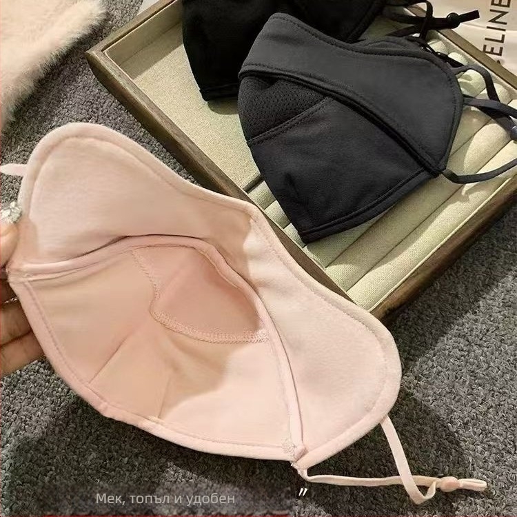 3D маска за велосипед през зимата – унисекс, найлон, UV защита UPF50+, ушна кука, пришита