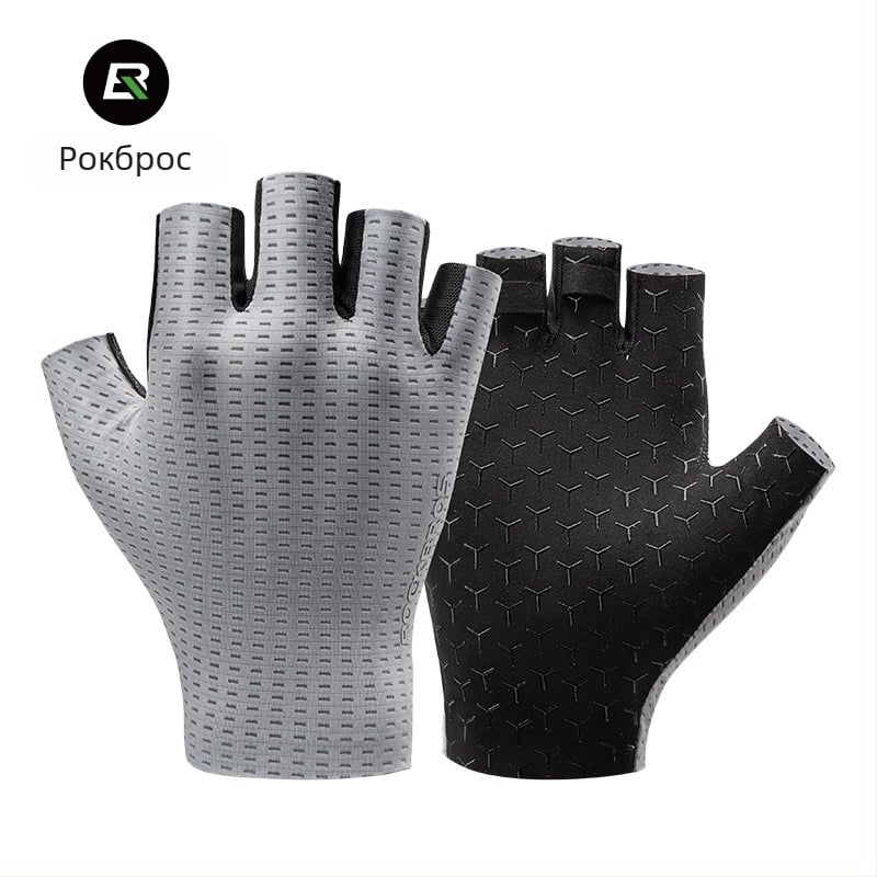 ROCKBROS ръкавици за шосейно колоездене - унисекс, за възрастни, полиестер + спандекс