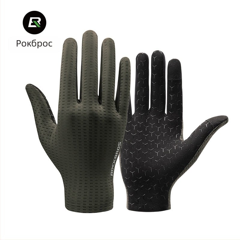 ROCKBROS ръкавици за шосейно колоездене - унисекс, за възрастни, полиестер + спандекс