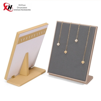 Кожен дисплей за бижута, Тип L, за обици