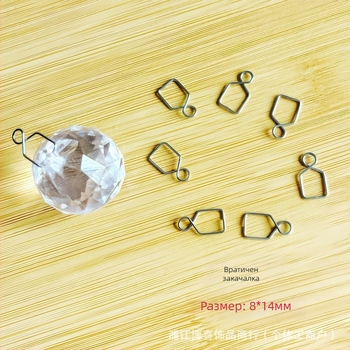 Завесна кука от неръждаема стомана, модерен минималистичен стил, модел A142.