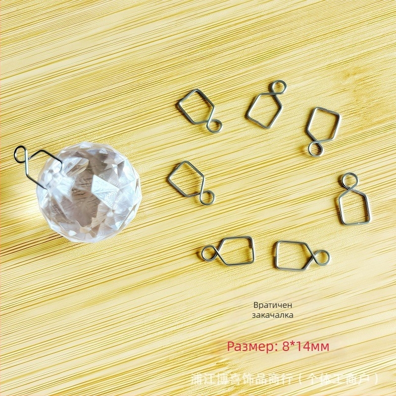 Завесна кука от неръждаема стомана, модерен минималистичен стил, модел A142.