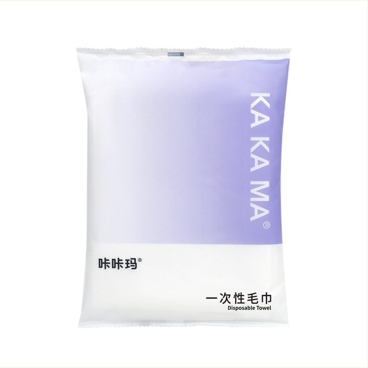 Еднократна кърпа за баня с турбан, нетъкана материя с вискоза, 95 г/м², еднослойна, удебелена, индивидуално опакована