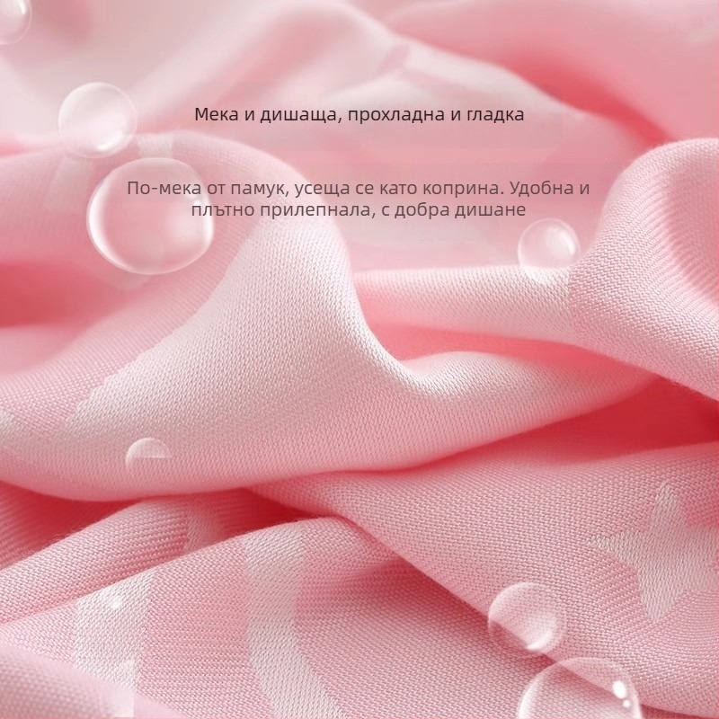 Бебешко бамбуково одеяло — лято, леко под 300 г, карикатурен принт, карикатурен стил