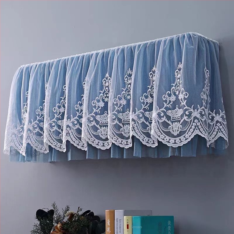 Капак за климатик – полиестер, модерен минималистичен стил, прахозащитна покривка за спалнята