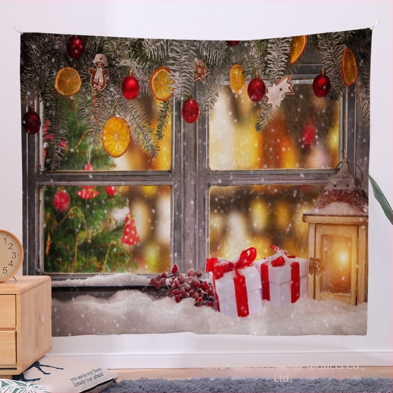 Гобелен Коледна серия, 100% полиестер, машинно тъкане, правоъгълен, модерна простота