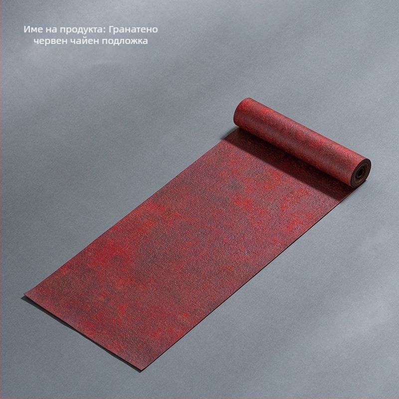 Покривка за маса за чай, Нов китайски стил, еднотонна, 80% вискоза и 20% полиестер; основна материя: вискозно влакно