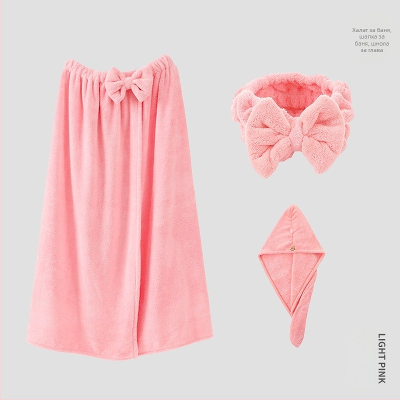 Женски халат от коралово кадифе, полиестер, 400 g, зимен модел