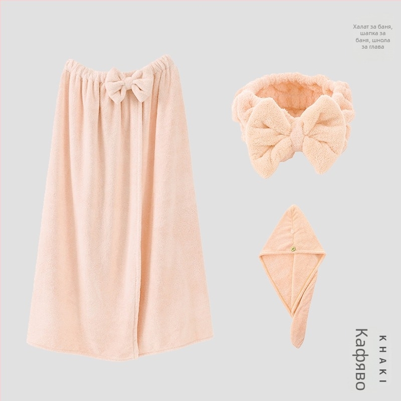 Женски халат от коралово кадифе, полиестер, 400 g, зимен модел