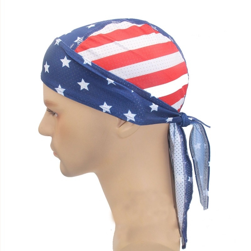 Външно спортно шалче за глава със слънцезащита, бързосъхнещо, попиване на пот и дишащо, пиратски стил шапка за тичане и каране на велосипед