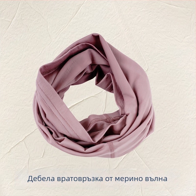 Мерино вълна за открито — шапка/шал за глава, ветроустойчиво и влагоабсорбиращо, унисекс за възрастни, спортна употреба