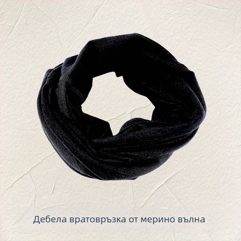 Мерино вълна за открито — шапка/шал за глава, ветроустойчиво и влагоабсорбиращо, унисекс за възрастни, спортна употреба