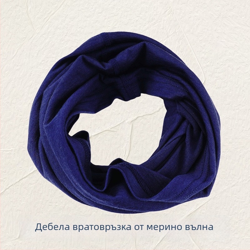 Мерино вълна за открито — шапка/шал за глава, ветроустойчиво и влагоабсорбиращо, унисекс за възрастни, спортна употреба