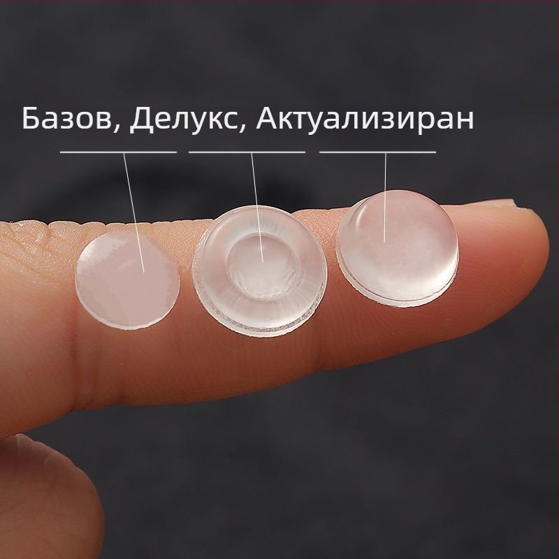 Пад за шкаф против удар с гумени частици, самозалепващ, тих буфер, антихлъзг, 3M лепило