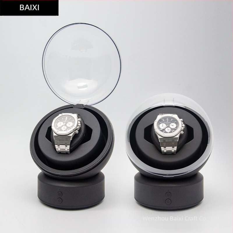 Baixi Устройство за завиване на часовници с една глава, зареждащо се, за един механичен часовник – компактна кутия за съхранение на автоматични часовници