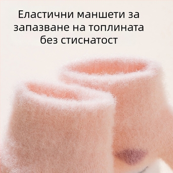 Детски полупалчеви ръкавици от изкуствен кашмир, подплатени с флис, карикатурен дизайн, за деца 0-2 години, есен-зима