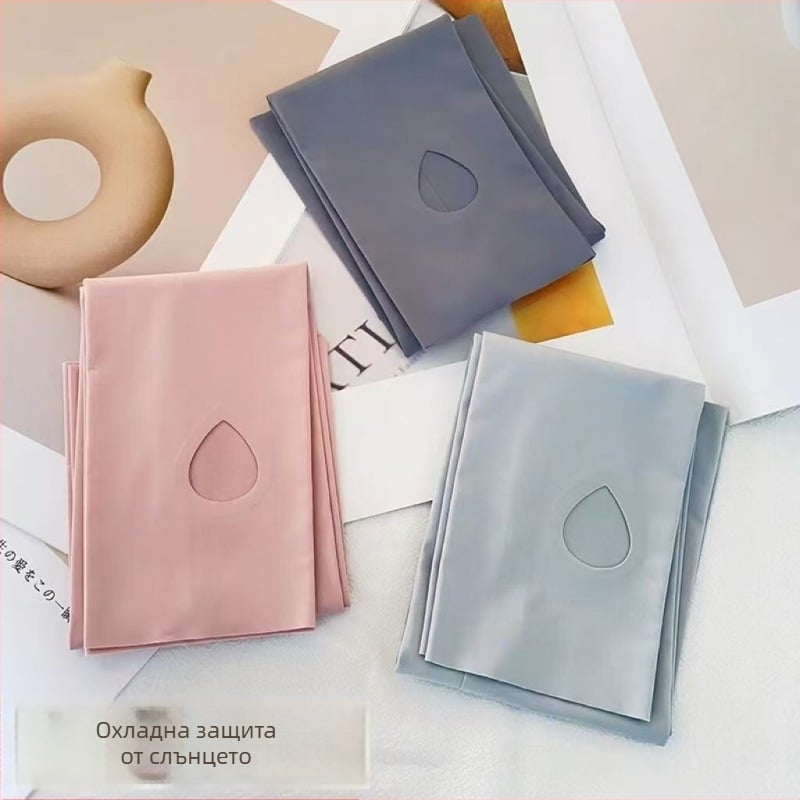 Унисекс летни ледени ръкавели за колоездене на открито, UV защита, Ice Silk плат, полиестер/найлон