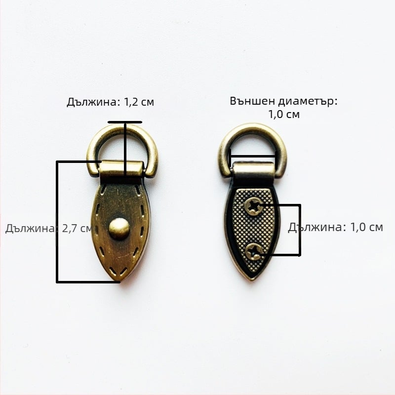 sanmushi чанта за през рамо с метална фурнитура: куки за презрамка, байонетни катарами и странични клипове