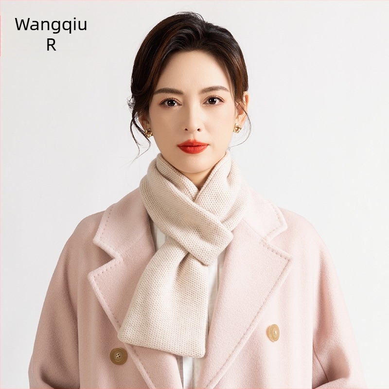 Унисекс шал от 100% вълна, корейски стил, плетен, зимна употреба