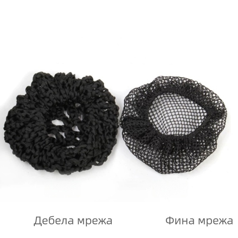 Флорална мрежа за коса от плат, ръчна изработка, японски/корейски стил, пролет 2024