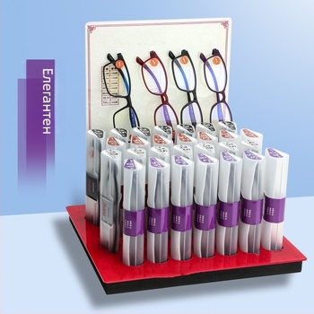 Универсални очила за четене с TR90 рамка, кръгла полурамка, лещи от поликарбонат, анти-синя светлина, UV защита и защита от радиация