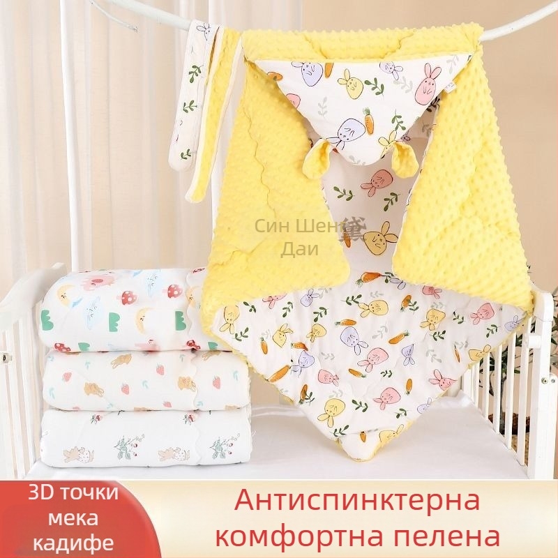 Одеяло за новородено, пелена за завиване, зимно използване, синтетично влакно, модерен стил