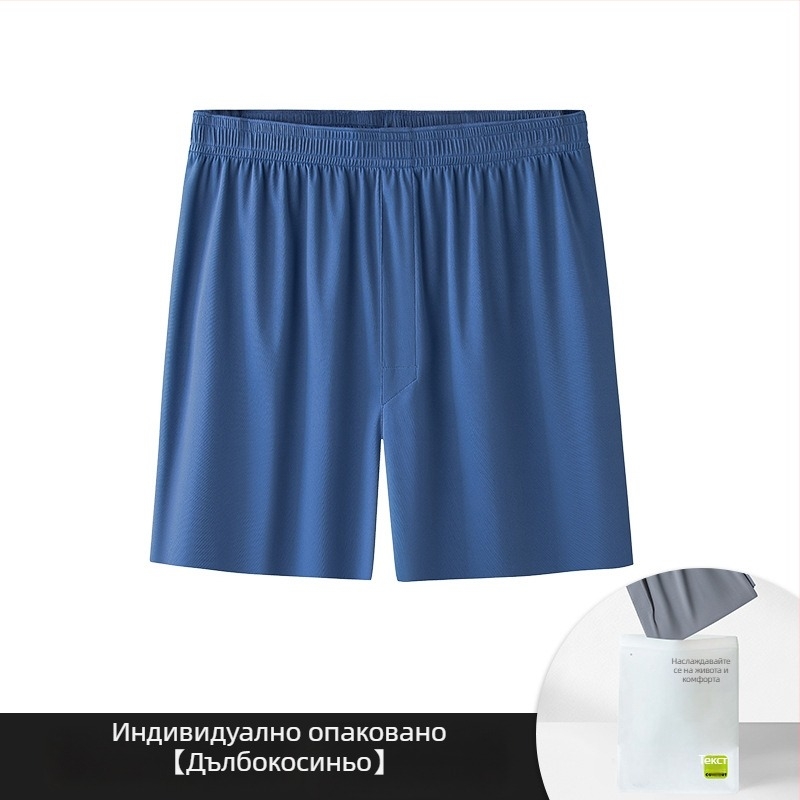 Мъжки пижамни панталони - Нейлонова материя 80–90% съдържание, 51–60D прежда, бързо изсъхване и дишане, средна талия, за всички сезони