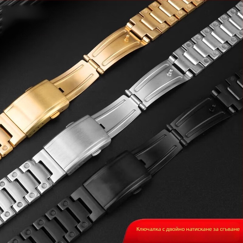 Хендри – ремешък за часовник от неръждаема стомана и аксесоар за метален корпус GA-2100/GA-2110 (JCO-G78 Strap/GA2100 Case)