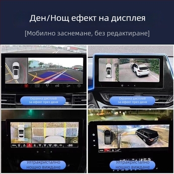 BEV6/K1/K2 Универсална водоустойчива 360° обзорна камера с 2D/3D панорамно изображение, широк ъгъл