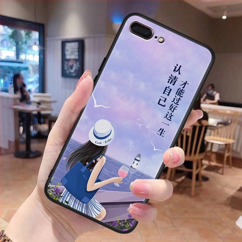 Силиконов калъф за Apple iPhone – пълна защита, Cartoon стил (Материал: силикон; Съвместим с Apple; Стил: All-inclusive, Cartoon)