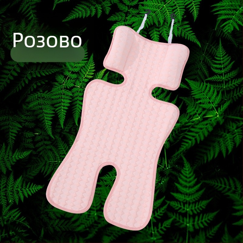 Мат за детска количка - бамбукови влакна, дишащ, за деца 0-1 година, универсална подложка