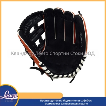 Бейсбол ръкавица за лява ръка, keiken PVC, произход Китай, персонализируемо лого, подходяща за софтбол