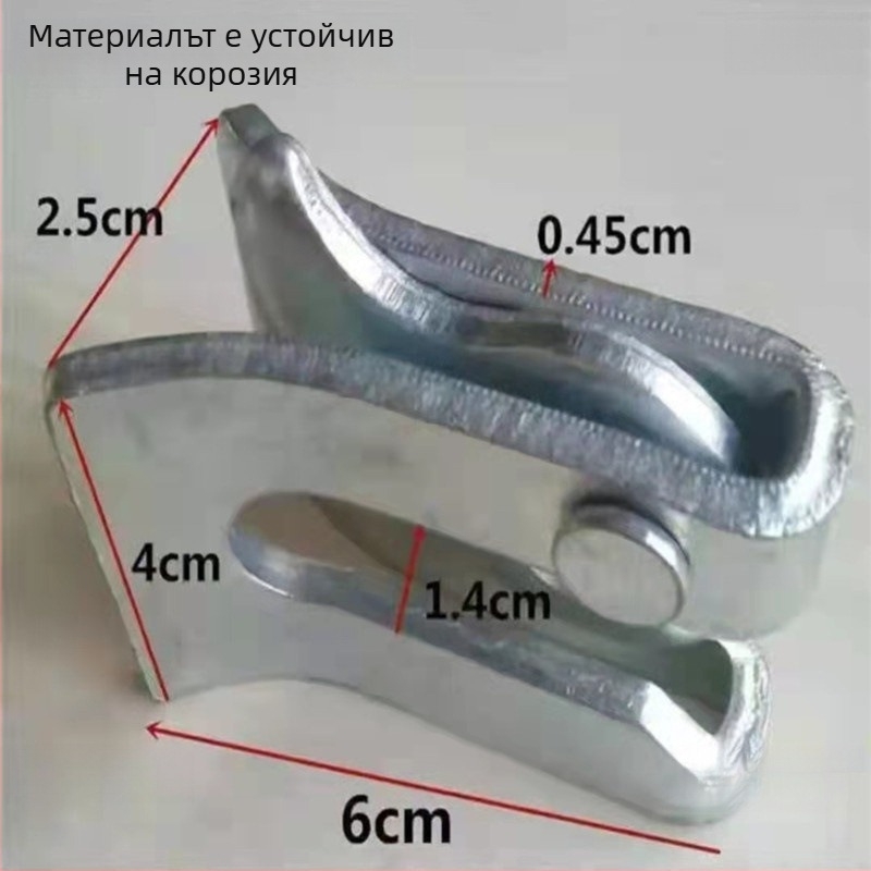 Врата за свинарник със автоматична заключалка и позициониращ ограничител за оградна клетка