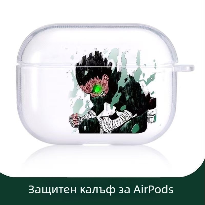 Калъф за AirPods Pro 2 и AirPods 4 поколение – TPU материал, инжекционно формована изработка, стил: Всичко включено, съвместим с Apple