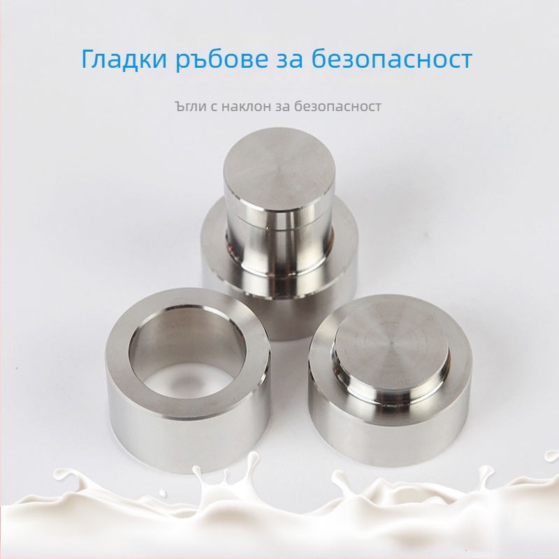 Ръчна преса за сирене с инструмент за формиране за домашна употреба – 304 неръждаема стомана, модерен минималистичен стил, машина за пресоване и производство на сирене на прах