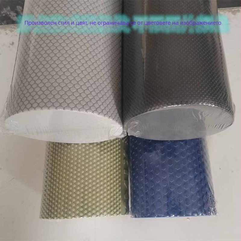 Твърд йога масажен валяк от пяна за релаксация на мускулите, за начинаещи, с леки козметични дефекти