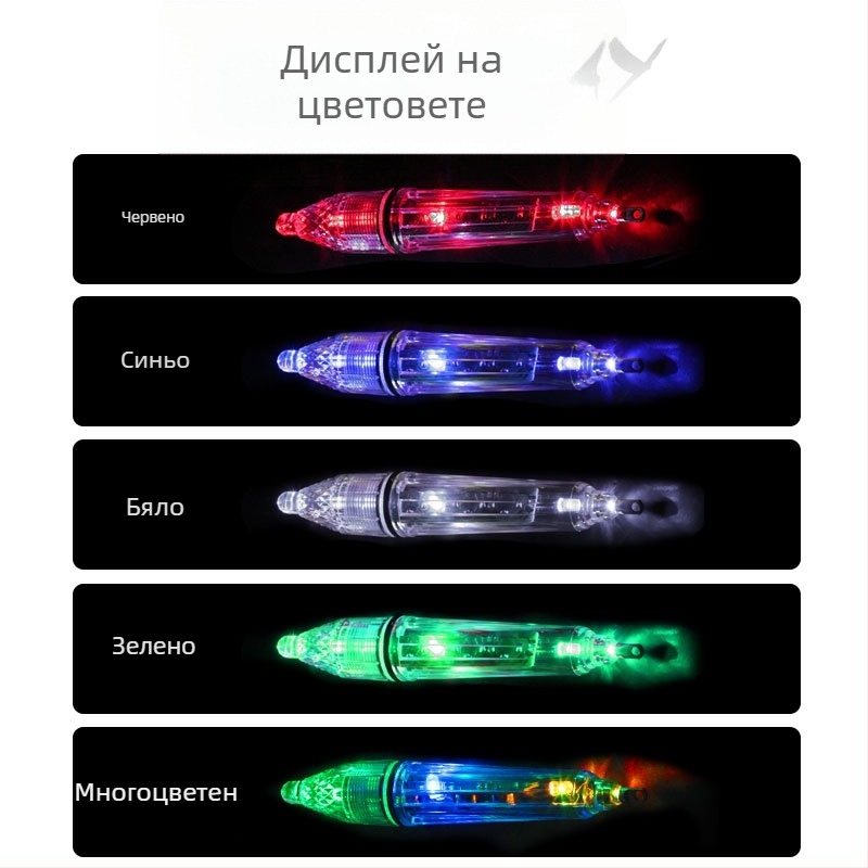 SHARESHARK Подводна лампа за риболов за морски и сладководни води — дълбоководна лампа за привличане на риба и калмари