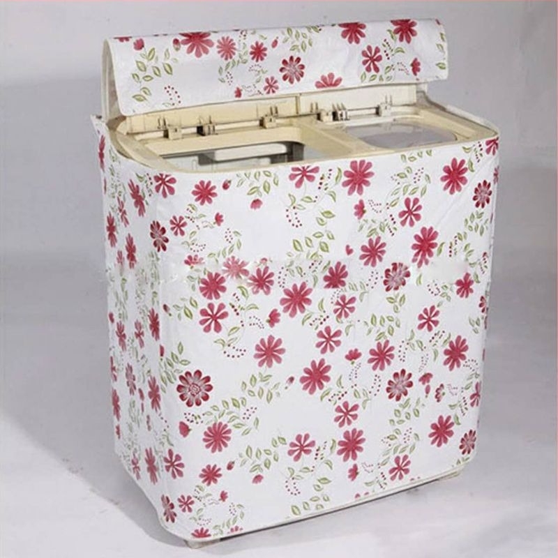 Капак за пералня - водоустойчив, UV защита, полуавтоматичен, с двойна цилиндрична конструкция, прахозащитен