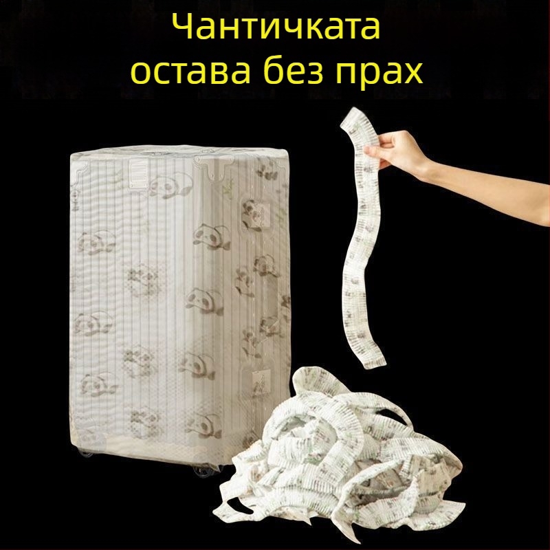 Калъф за багаж против прах, универсален, еднократен, нетъкан текстил, водоустойчива защита за пътуване