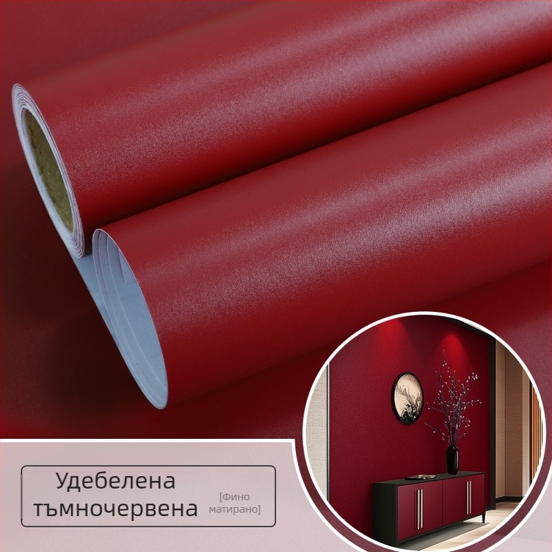 Стикер за стена – алуминиево фолио, дървесен модел, водоустойчив за външна употреба, огледален стил