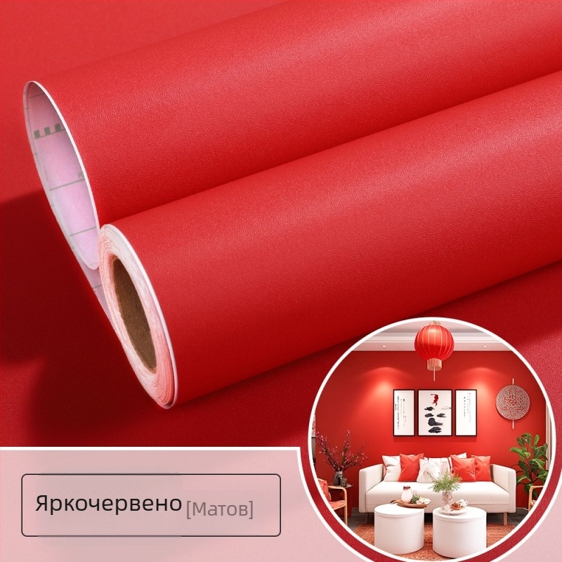 Стикер за стена – алуминиево фолио, дървесен модел, водоустойчив за външна употреба, огледален стил