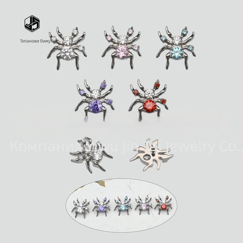 Овеци за устни, микро настройване, ASTM F136 титановата сплав, форма животни/зодиаци, унисекс, сладък и стилен стил